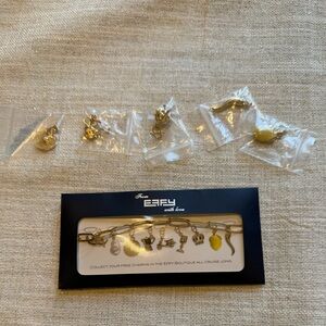 Effy Charm Bracelet with 5 Gold Charms